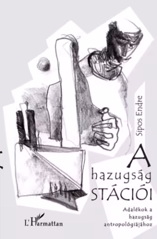 Sipos Endre a hazugság stációi kötet borító