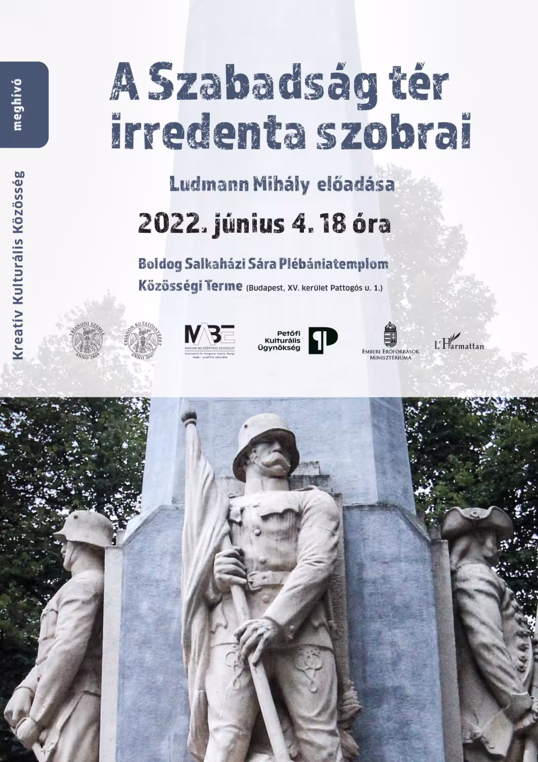 Ludmann Mihály előadás meghívó